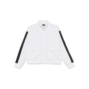 Ea7 Emporio Armani Women Logo Zipped Sweatshirt